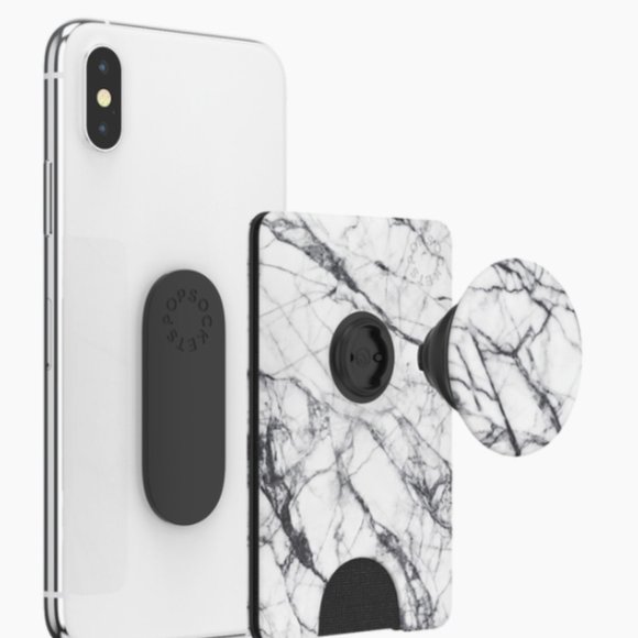 Popwallet+ Dove White Marble by Pocksocket - Picture 3 of 3